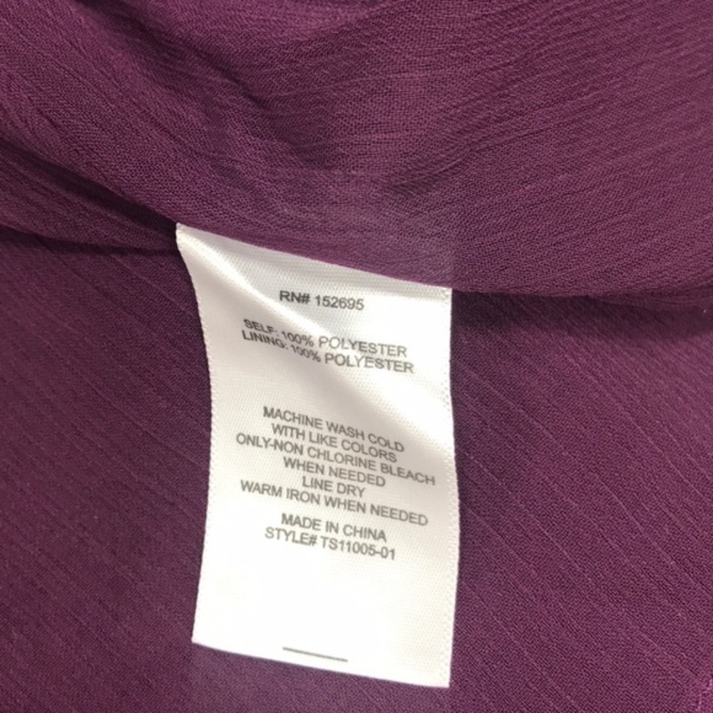 Q & A Pleated Ruffle Blouse - Picture 6 of 6